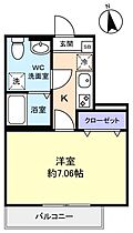 Ｃａｌｍ（カーム）津田沼  ｜ 千葉県船橋市前原東2丁目（賃貸アパート1K・2階・23.22㎡） その1