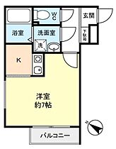 ミリアビタＮＯ．10  ｜ 千葉県船橋市西習志野4丁目（賃貸マンション1R・2階・23.88㎡） その2