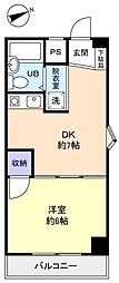 間取図画像 1DK