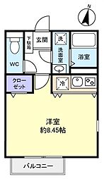 間取図画像 ワンルーム