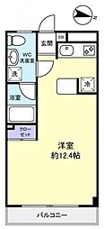 ダイワティアラ村上2 ワンルームの間取図画像
