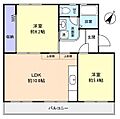 西小中台住宅8号棟2階5.4万円
