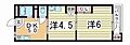 平野マンション1階5.7万円