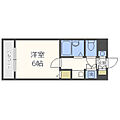 パラージュ西新2階3.9万円