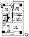ヴェルビュ上甲子園210階10.8万円