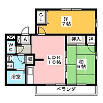 プリムローズＡ棟 201 ｜ 三重県伊賀市緑ケ丘中町1283-1（賃貸アパート2LDK・2階・54.75㎡） その1