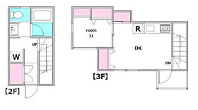 floor 2-3 ｜ 東京都大田区池上3丁目（賃貸一戸建1DK・2階・33.68㎡） その2