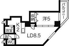 パークヒルズ円山 302 ｜ 北海道札幌市中央区北六条西26丁目2-20（賃貸マンション1LDK・3階・34.90㎡） その2