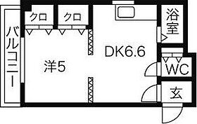 コーポラスPaPa 302 ｜ 北海道札幌市中央区南十三条西15丁目3-19（賃貸マンション1DK・3階・30.78㎡） その2