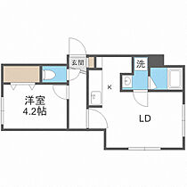 カオン山鼻(S17W10MS) 201 ｜ 北海道札幌市中央区南十七条西10丁目1-21（賃貸マンション1LDK・2階・31.00㎡） その2