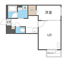 S-RESIDENCE東札幌azure 205 ｜ 北海道札幌市白石区東札幌六条2丁目1-43（賃貸マンション1LDK・2階・35.57㎡） その2