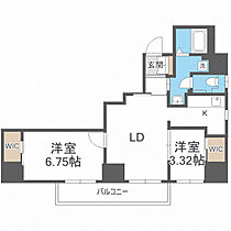 レガーロ札幌ステーション 1402 ｜ 北海道札幌市中央区北四条東2丁目8-1（賃貸マンション2LDK・14階・51.72㎡） その2