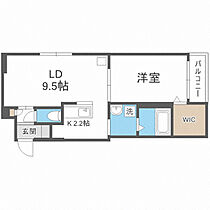 グランスター8 303 ｜ 北海道札幌市中央区南六条西8丁目8-8（賃貸マンション1LDK・3階・43.02㎡） その2