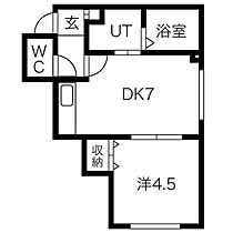 タウンコート南6条 203 ｜ 北海道札幌市中央区南六条西16丁目2-25（賃貸アパート1DK・3階・26.32㎡） その2