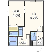 Terrace　Kanade 301 ｜ 北海道札幌市中央区南五条西12丁目1299-44（賃貸マンション1LDK・3階・35.84㎡） その2