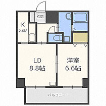 Lennon Terraza6-3 810 ｜ 北海道札幌市中央区南六条東3丁目1-2（賃貸マンション1LDK・8階・40.77㎡） その2