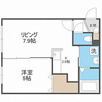 ジー・アメニティーズ南4条 103 ｜ 北海道札幌市中央区南四条西14丁目2-3（賃貸マンション1LDK・1階・35.51㎡） その2