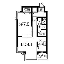 藤井ビル裏参道 306 ｜ 北海道札幌市中央区南二条西25丁目2-24（賃貸マンション1LDK・3階・49.66㎡） その2