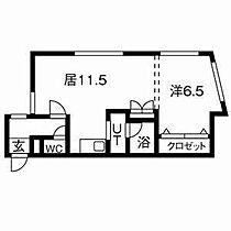 E2ストーリー 403 ｜ 北海道札幌市中央区北六条西19丁目23-20（賃貸マンション1LDK・4階・38.50㎡） その2