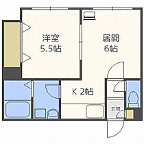 リベルティ医大前 406 ｜ 北海道札幌市中央区南四条西15丁目1-1（賃貸マンション1DK・4階・30.27㎡） その2