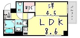 モレス・ヴィラ本山中町  ｜ 兵庫県神戸市東灘区本山中町３丁目（賃貸マンション1LDK・3階・35.21㎡） その2