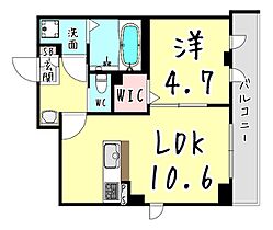 AUTUMN　MAISON  ｜ 兵庫県神戸市東灘区森南町２丁目2-16（賃貸アパート1LDK・3階・39.77㎡） その2