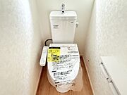 嬉しい温水洗浄便座付きトイレ モデル棟