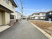 接道状況：南側約5.4ｍ公道、東側約5.1ｍ私道 