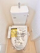 嬉しい温水洗浄便座付きトイレ モデル棟