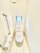 嬉しい温水洗浄便座付きトイレ モデル棟