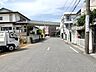 外観：接道状況：北西側約8ｍ公道、北東側約4ｍ公道 