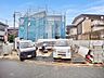 外観：現況；建築中