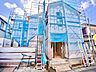 外観：現況；建築中