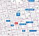 地図：近隣施設案内図