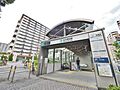 王子神谷駅まで...