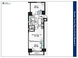 東日本橋デュープレックスポーション 2LDKの間取図画像