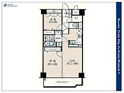 成増シティータワー 2LDKの間取図画像