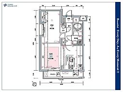CREVISTA成増2 1LDKの間取図画像