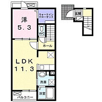 岡山県井原市井原町55番地1（賃貸アパート1LDK・2階・43.47㎡） その2