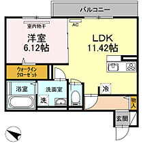 広島県尾道市長江2丁目15-14（賃貸アパート1LDK・2階・43.91㎡） その2