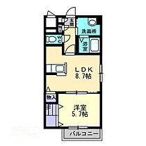 広島県尾道市栗原西2丁目4-9（賃貸マンション1LDK・1階・41.40㎡） その2