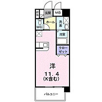 広島県福山市南今津町90（賃貸マンション1R・4階・31.02㎡） その2