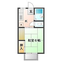 広島県福山市沖野上町5丁目1-3（賃貸アパート1K・1階・23.77㎡） その2