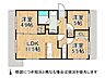 間取り：両面バルコニーで採光性が高く、陽当たりも良好です。