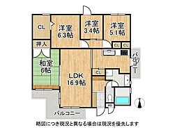 間取図画像 4LDK