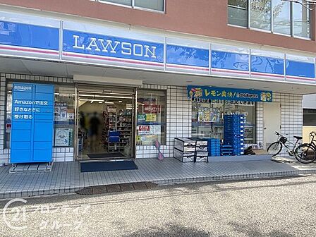 ローソン灘北通店 徒歩2分。 90m