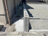 外観：敷地境界ブロック