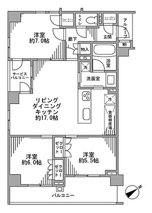 有効スペースを...
