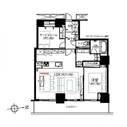 間取図画像 1SLDK