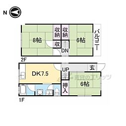 京阪本線 萱島駅 徒歩3分の賃貸一戸建て